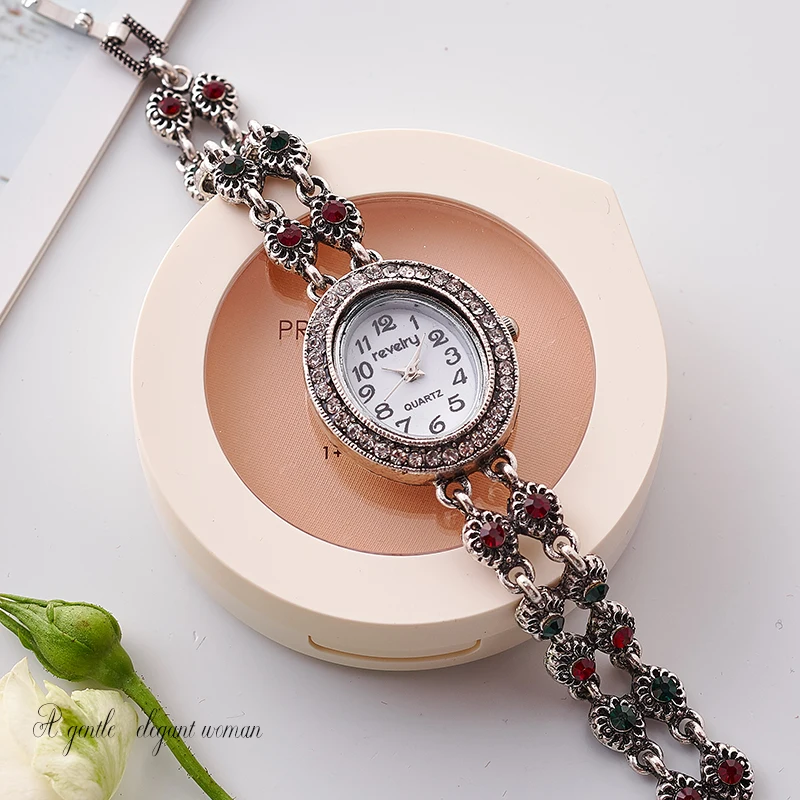 Ladies Elegant Wrist Watches Women Bracelet Rhinestones Analog Quartz Watch Women\'s Crystal Small Dial Watch Relogio Masculino