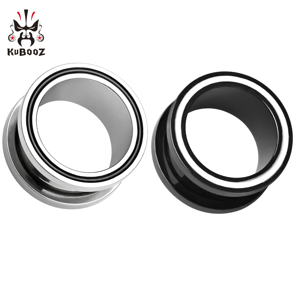 Wholesale Price Ear Piercing Tunnels Plugs Screw Gauges Stainless Steel Body Piercing Jewelry Expander Earrings Gift 38PCS