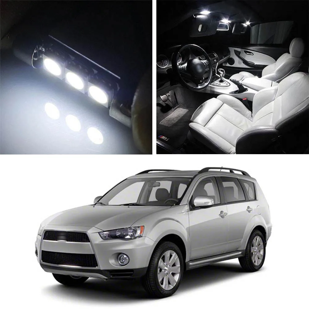 

Canbus LED Lamp Interior Map Dome Trunk Plate Light Bulbs For Mitsubishi Outlander 2006-2012