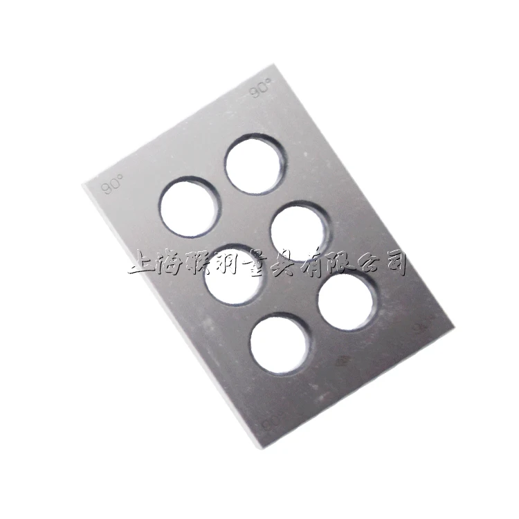 Bloque de calibre de ángulo, 7 unids/set/juego, regla de ángulo Universal de calibre métrico de clase 2, combinación, juego, bloque de calibrador