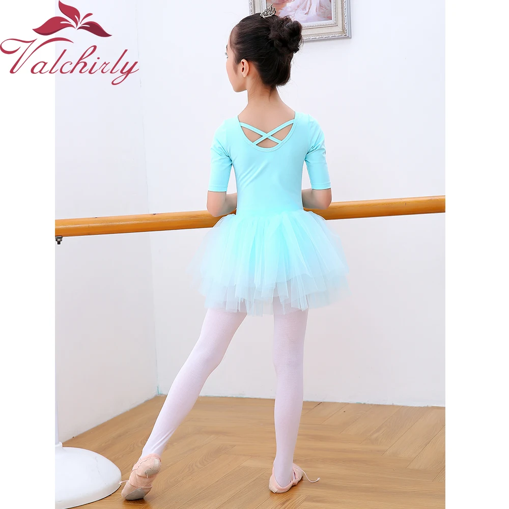 New Gymnastics Leotard  Kids Ballet Tutu Dress Ballerina Party Leotard Ballet Dance Bodysuit for Girls and Toddlers