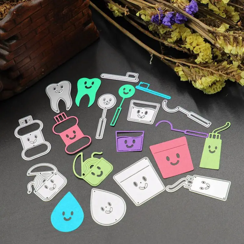 

Drop Water Tooth Set Kitchen Tools Metal Cutting Dies For Photo Album Decorative Embossing DIY Paper Cards Die Cutting Template