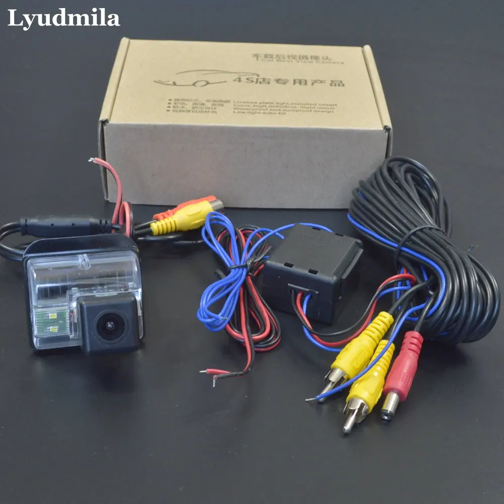 

LYUDMILA Power Relay Filter Reverse Camera For Mazda 6 Mazda6 MPS Atenza GG GY 2002~2008 Rear View Camera HD CCD Night Vision