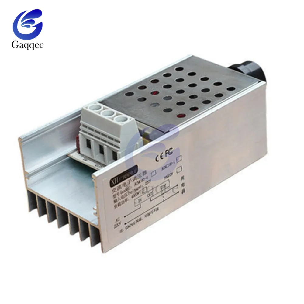 10000W 25A Speed Controller High Power SCR Voltage Regulator Dimmer Switch Speed Temperature Control Thermostat AC 110V 220V