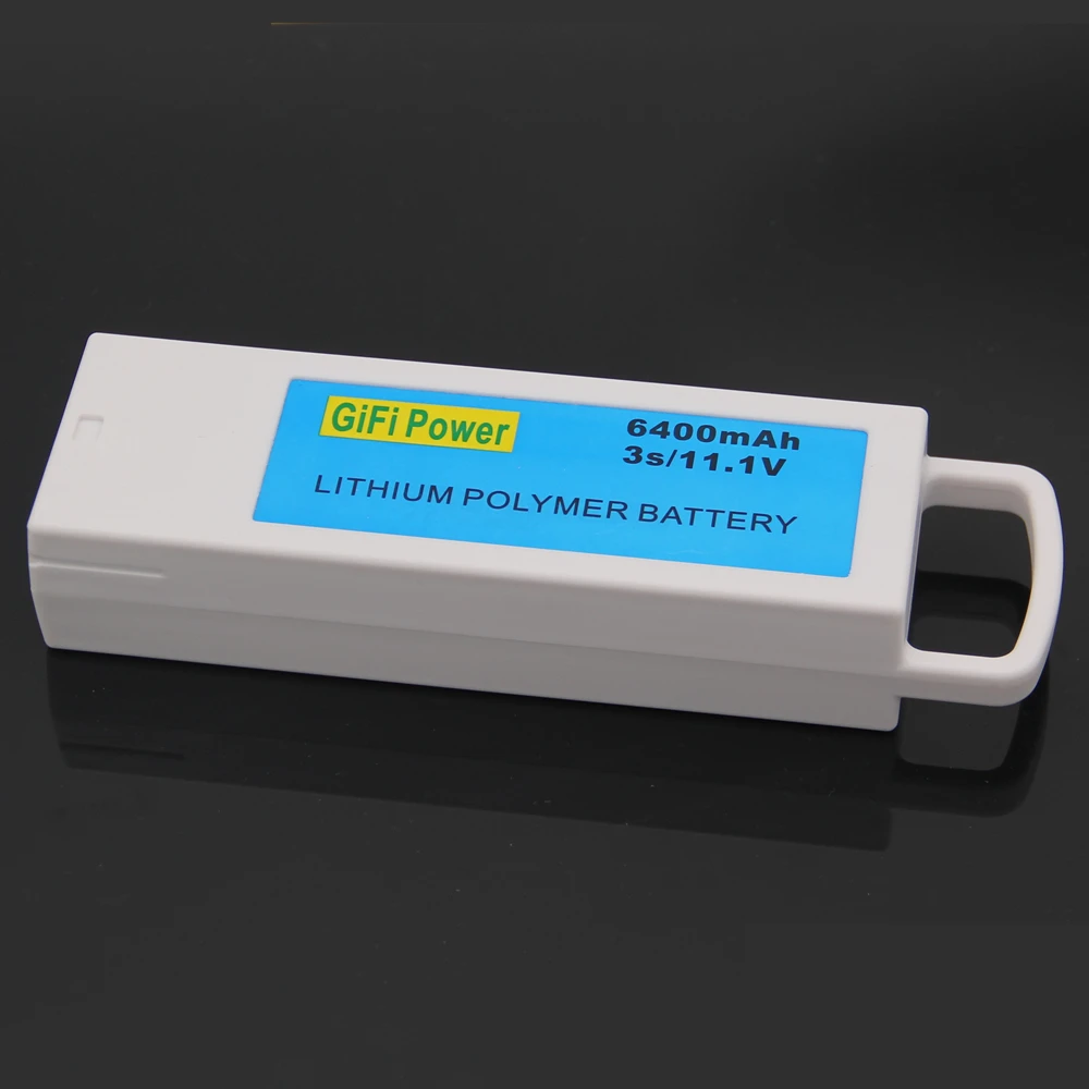 

1PCS 11.1V 6400mAh For Yuneec Q500 Q500 3S Upgarded Lithium RC Battery Rechargeable Battery For Yuneec Q500 Q500 RC Quadcopter