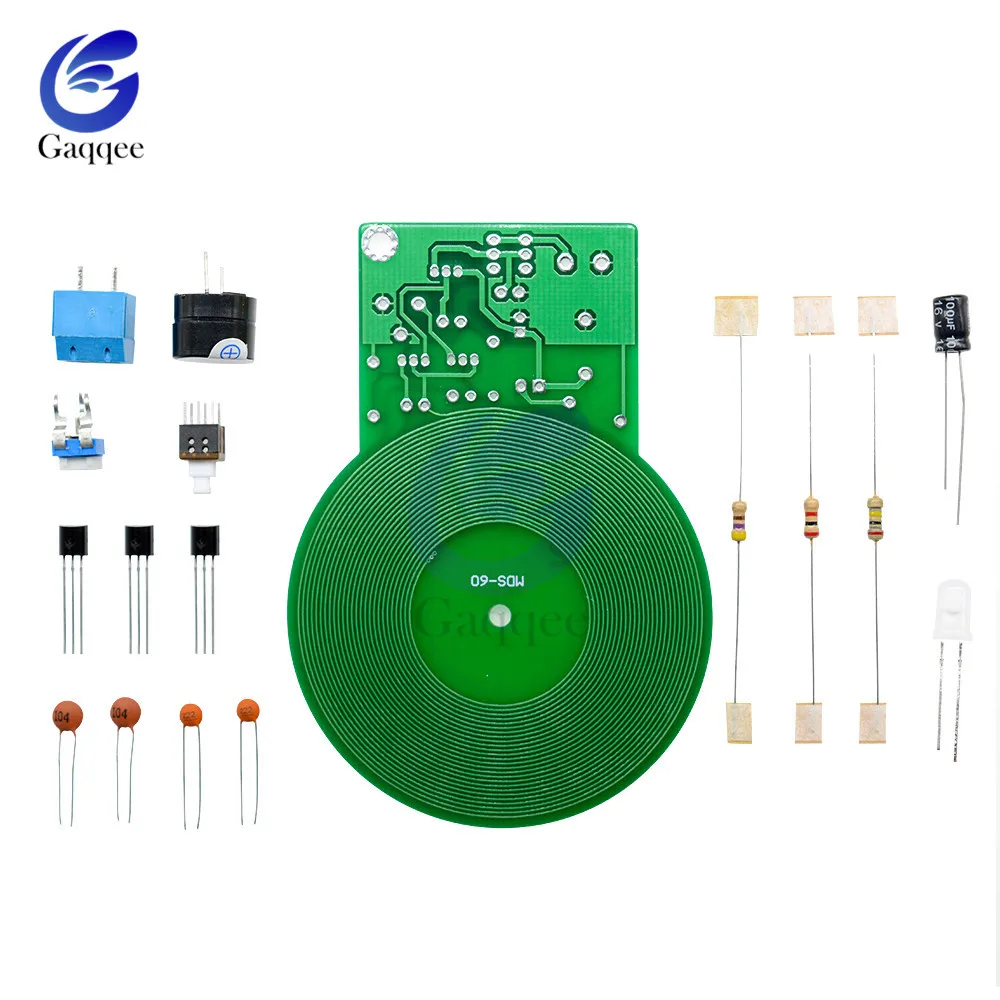 Metal Detector Kit Electronic Kit DC 3V-5V 60mm Non-contact Sensor Board Module DIY Electronic Part Metal Detector DIY Kit