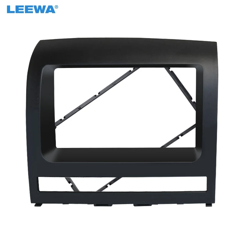 LEEWA Car 2Din Radio Fascia Frame for FIAT Perla 2009 Stereo DVD Audio Panel Dash Installation Trim Kit #CA5201