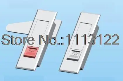 Red Push button Cabinet cam lock Silver Push Button Panel Lock MS603 Push to open Electric Cabinet Push Lock MS720 1 PC