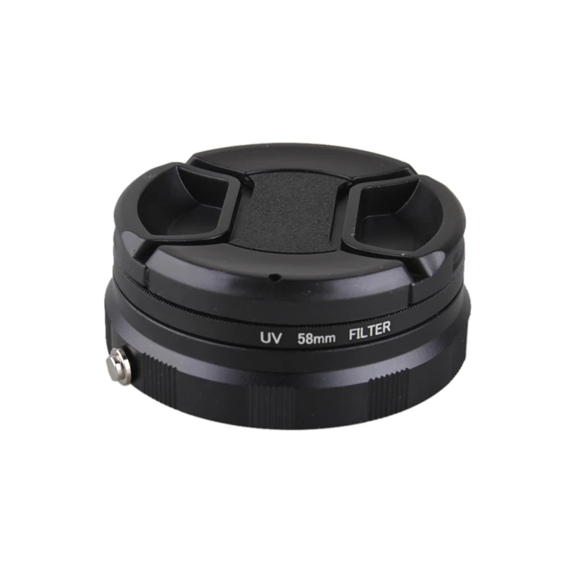 ل بنتاكس ماكرو عدسة عكس محول حماية K-r K20D K-50 K-3 K-5 II K-5 IIs K-S1 إعادة تثبيت الأشعة فوق البنفسجية تصفية كاب هود