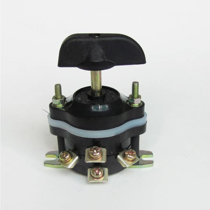 10A 380V Forward off Reverse Switch Motor Reversing Switch Changeover Switch 3 Position for Electric Tricycle Elderly Scooters