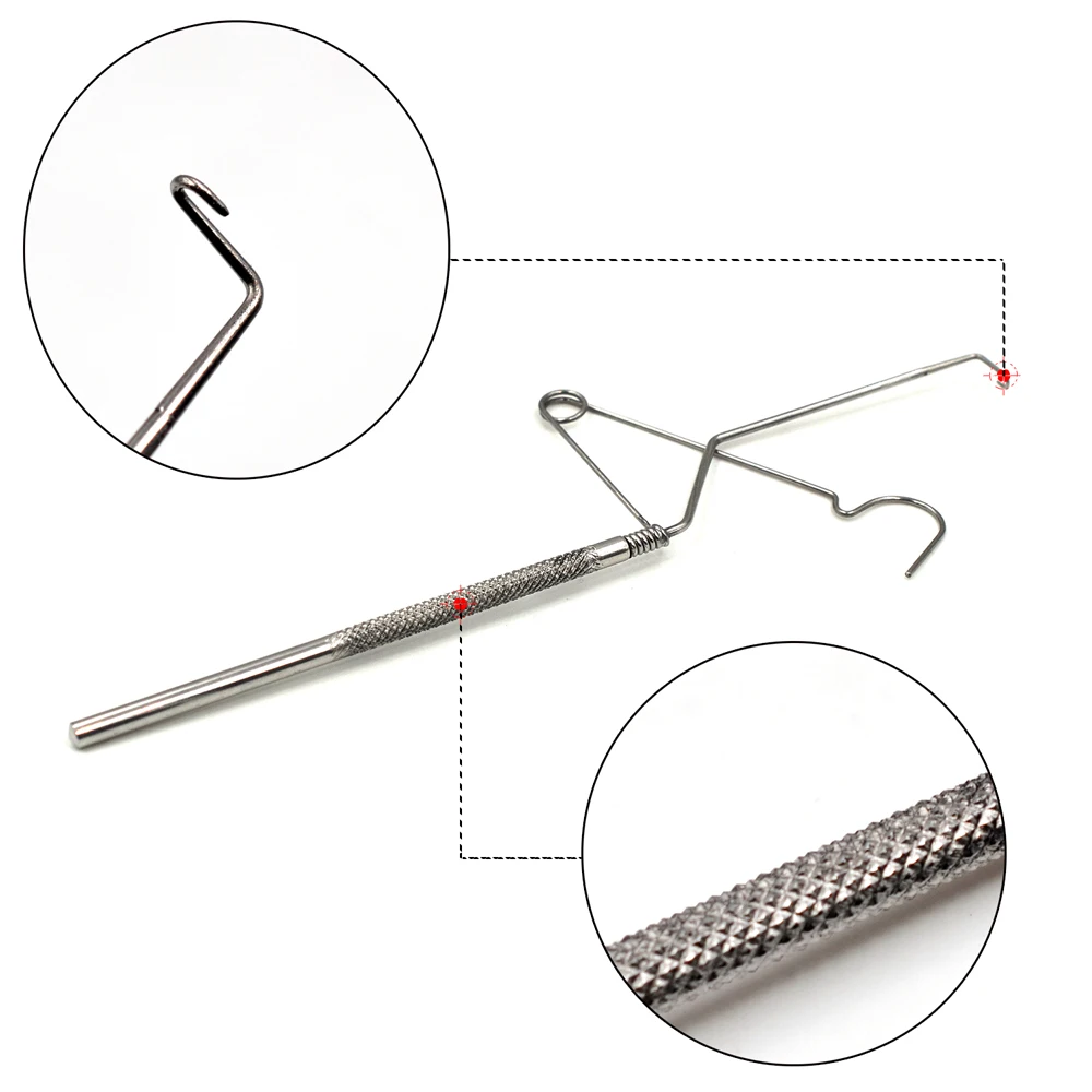 MNFT 1PCS Fly Tying & for Tying Flies Tool Whip Finisher Best Knot Tying Device - view 4