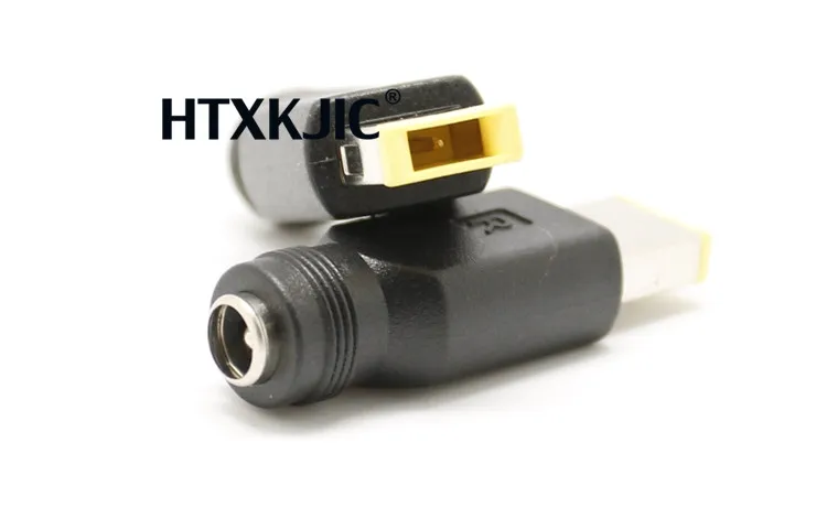 رؤوس مربعة محمولة جديدة لمحول شاحن الطاقة لأجهزة lenovo و USB 5.5*2.1