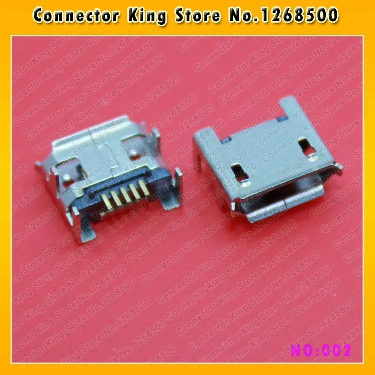 Conector De Carga Micro usb para tableta Acer Iconia B1Tab A500, para LENOVO MIIX 10,MC-002, 100 unidades