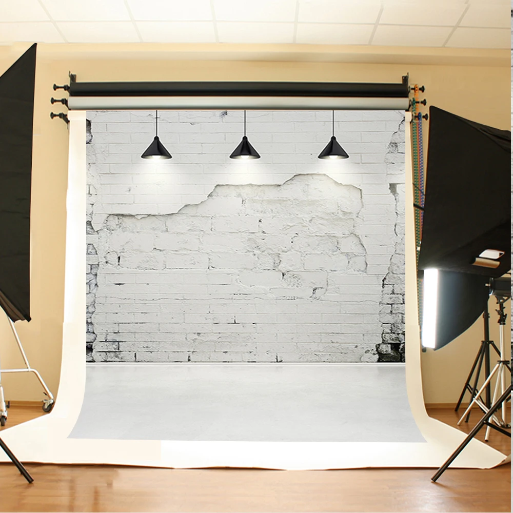 

White Wallpaper Chandelier Lights background polyester or Vinyl cloth High quality Computer print wall backdrops