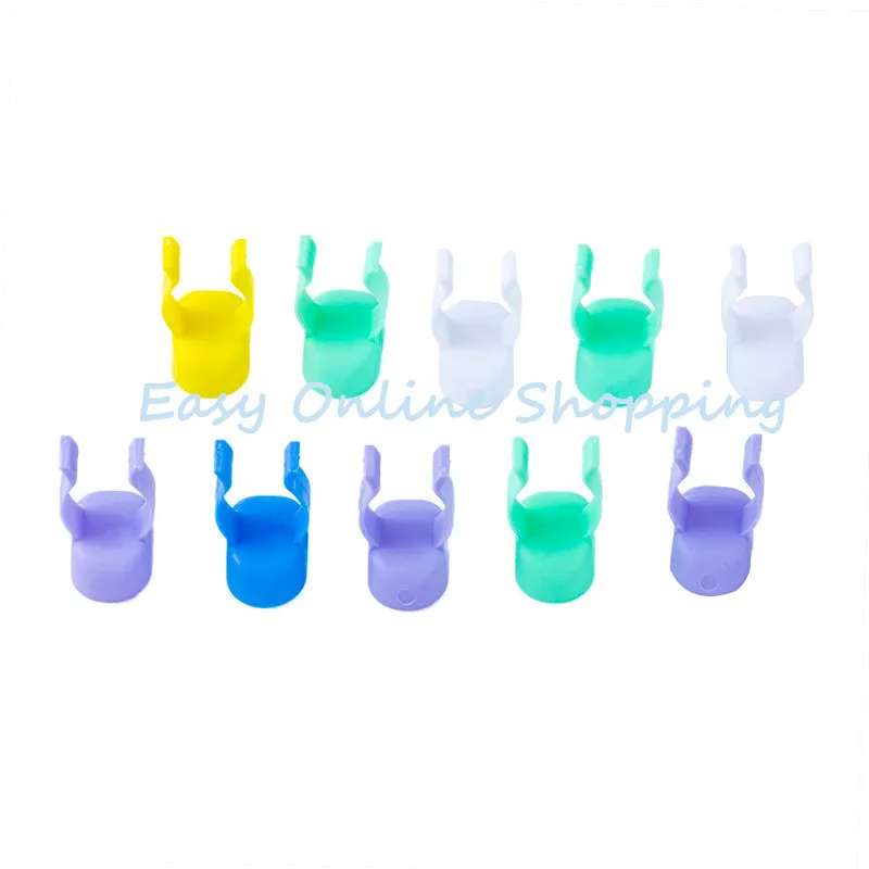 100pcs Dental disposable consumables plastic handy finger bowl cup for mixing cement powder class lonomer Dental tool helper