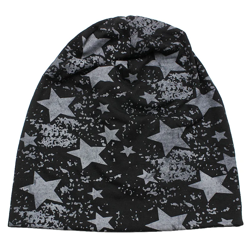 LOVINGSHA Ring Design Five-pointed star  Winter Men Women Hip-Hop Caps Beanie Hat Unisex Warm Plain Skullies Hats A-41