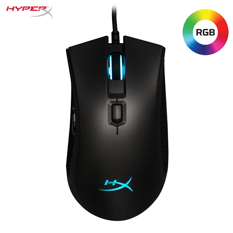 HyperX Pulsefire FPS Pro RGB Gaming Mouse top-tier FPS performance Pixart 3389 sensor with native DPI up to 16000 mice NEW