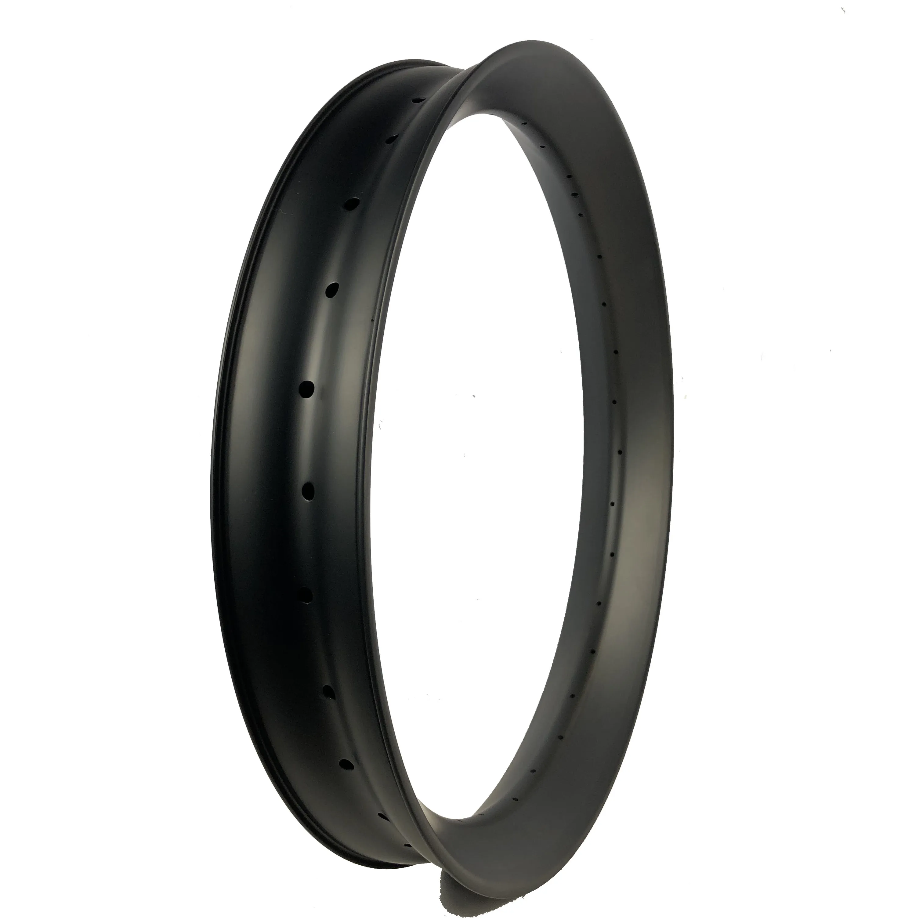 

High Quality Low Price Carbon 26 Inch FatBike Clincher Stiff Rim 90mm Width 40mm Depth Tubeless Compatible For Cross Country XC