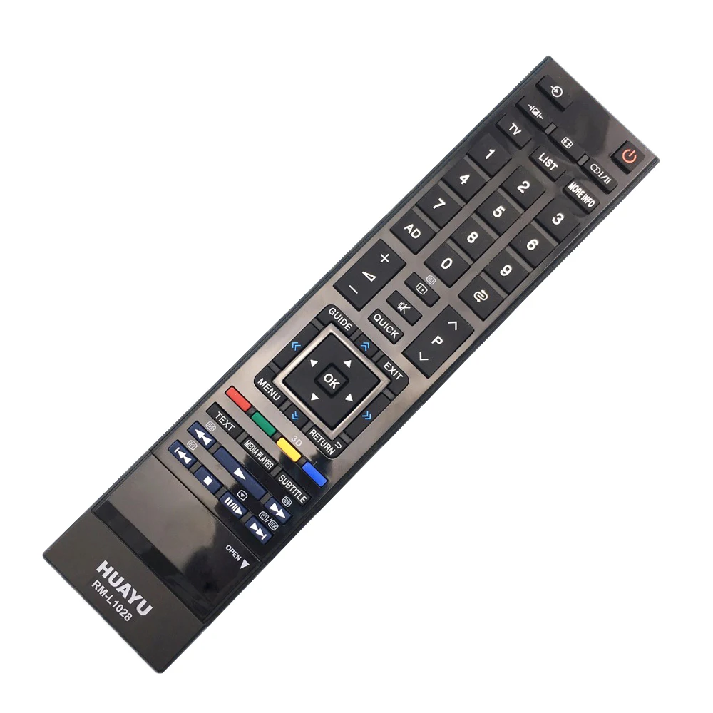 Suitable for Toshiba TV Remote Control Controller REGZA Series of 3D LCD TV 40TD100C 40KL105C 46KL105C CT-90393