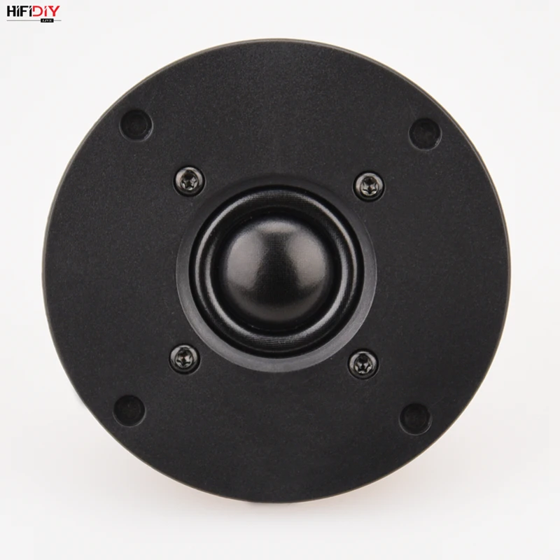 HIFIDIY LIVE hifi 4 inch Tweeter Speaker Unit  Oil - black Silk edge membrane 6 OHM 30W plastic 104mm Treble Loudspeaker D1-104S