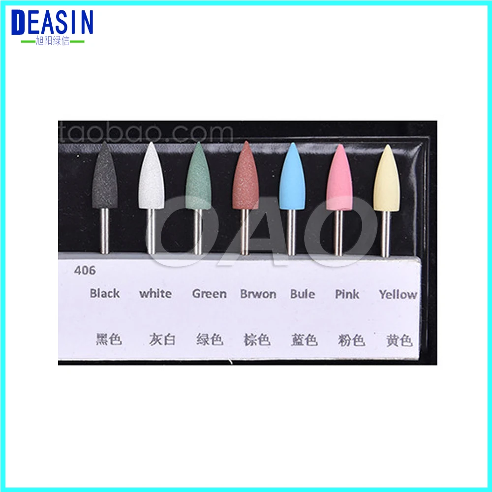 

Dental Lab Jewelry Rubber Grinding Polishing Tool Sets Universal Silicone Flexible Resin Polisher Burs