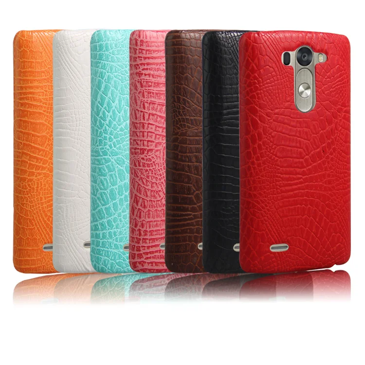 SUBIN Type Crocodile Skin PU Leather Phone Case For LG G3 Mini / G3 Beat D722 D725 D728 D724 Cases Back Cover For LG G3 S G3S