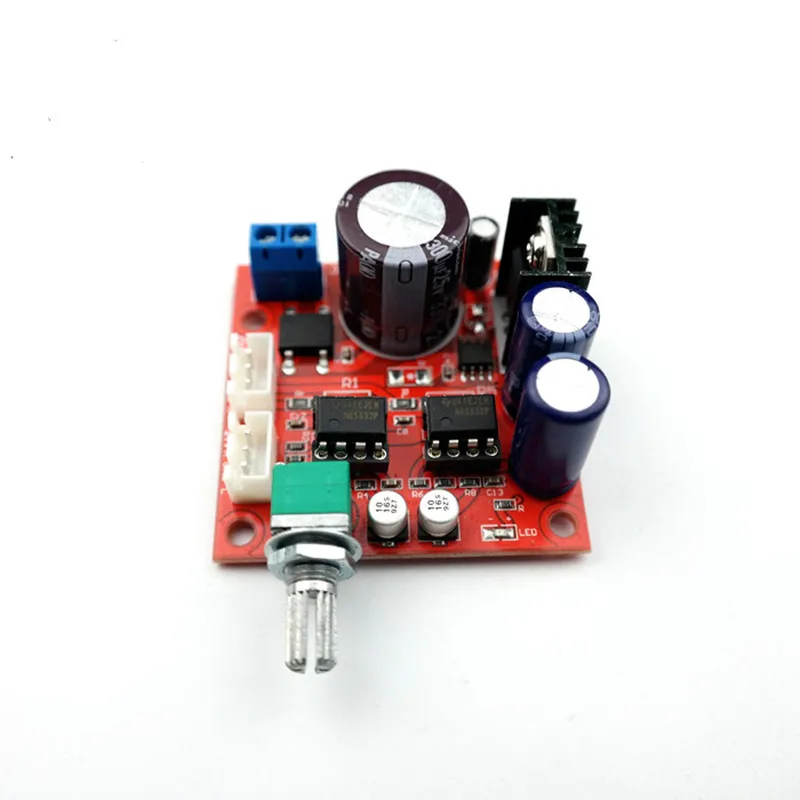 Dual NE5532 voorversterker boord Enkele voeding Dual op amp voorversterker module Tone board