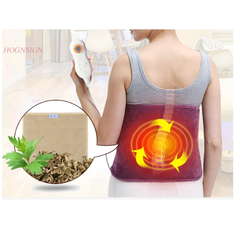 Electric Heating Palace Belt Cold Ladies Moxibustion Package Heat Warm Waist Pain Electronic Moxa Care Tool Body Therapy Sale