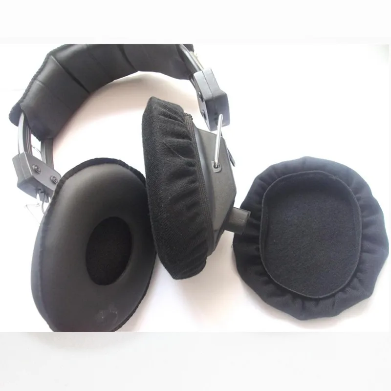 50 pack Pilot headphone earmuff covers fabric ear pads ear cushions 11cm diameter for David Clark headsets