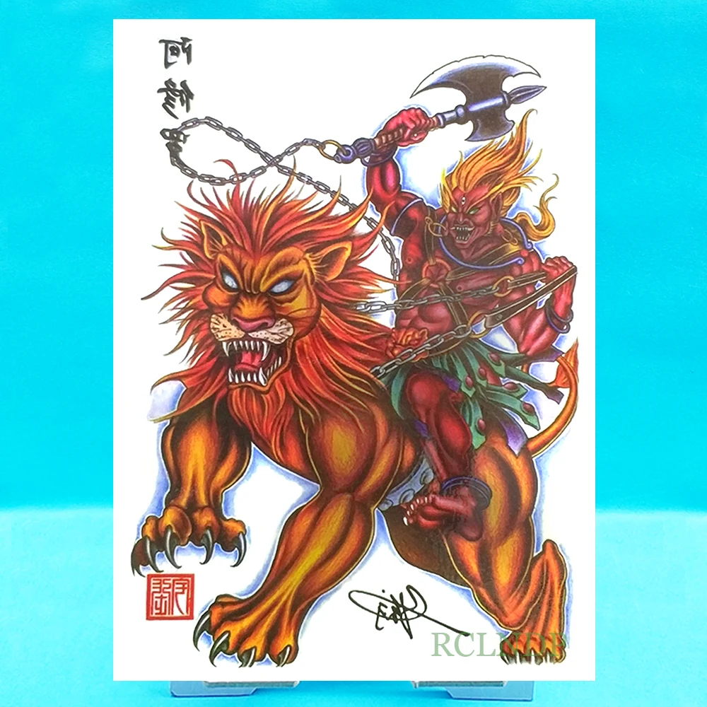 Waterproof Temporary Tattoo Sticker cool lion animal fake tatto flash tatoo tatouage temporaire for girl women men