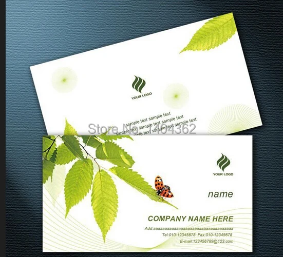 

custom business cards business card printing 350gsm coated paper Business Cards printing both sides full colour 500 pcs/lot