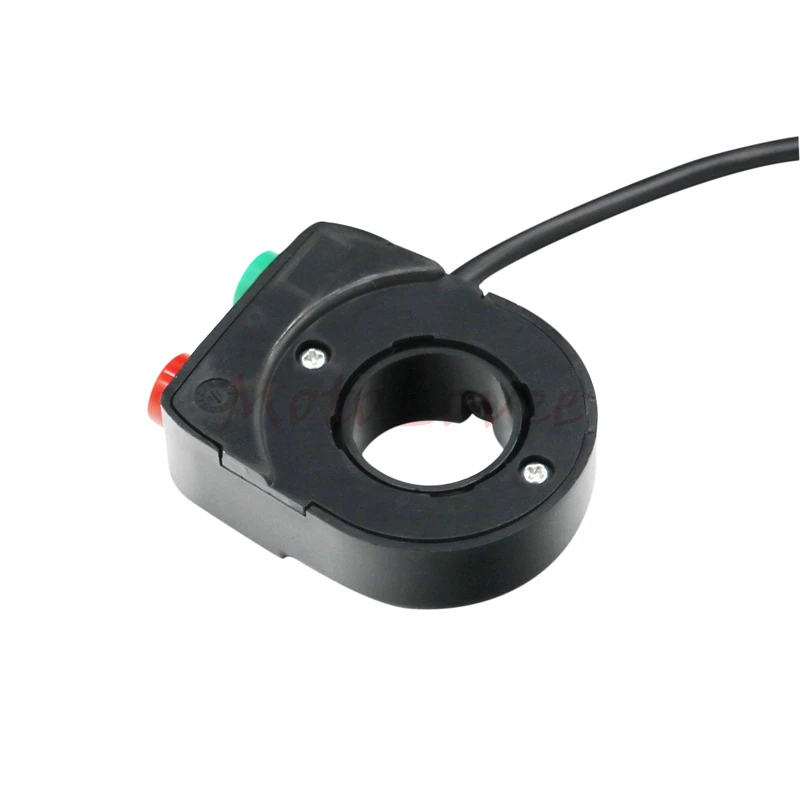 MotoLovee Dual Function Light Horn Switch Black ON-Off 12V Motorcycle HeadLight Switch 22mm image 5