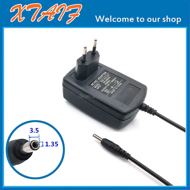 DC 12V 2A 3.5mm x 1.35mm Wall Charger Power Supply Adapter for Cube i7 Stylus OS Windows 10 for Teclast X1 pro X2 pro X3 PRO