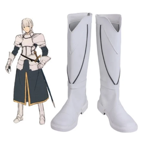 Anime Fate Stay Night Fgo Sabel Bedi Cosplay Schoenen Laarzen Cosplay Kostuum Accessoires Voor Mannen Schoenen Custom Made Halloween Party