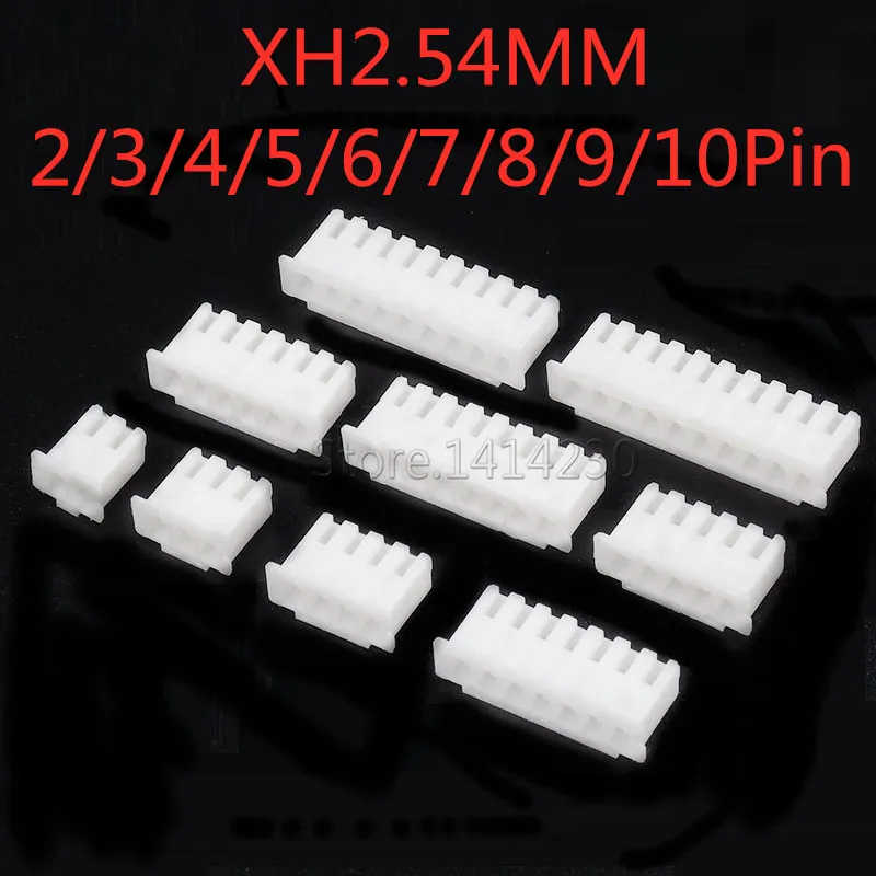 Złącze XH2.54 Obudowa listwy przewodów 2,54 mm Plastikowa obudowa XH-2P/3P/4P/5P/6P/7P/8P/9P/10P XH2A/3A/4A/5A/6A/7A/8A/9A/10A