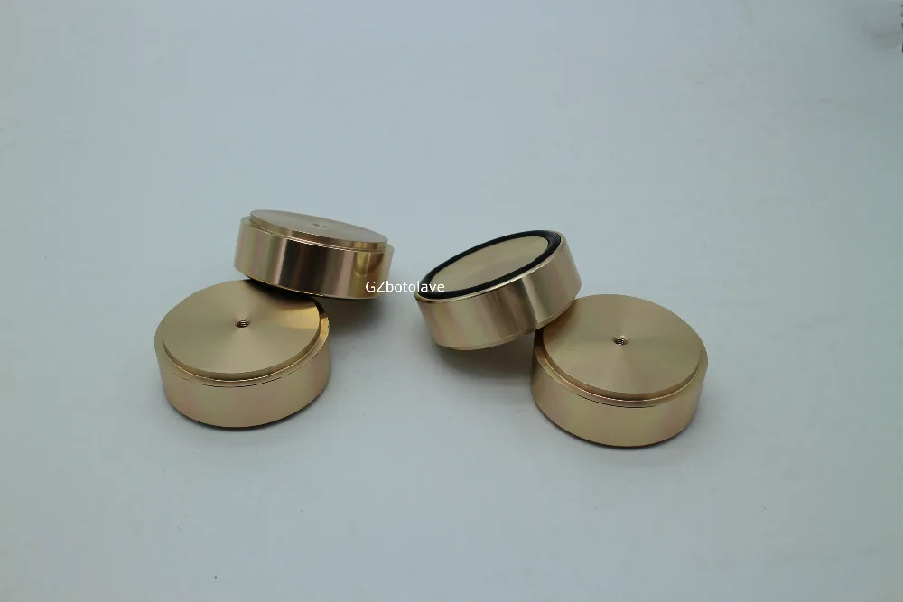 Free ship A Set of Amplifier Full Aluminum Pads 4 pcs Silver / Gold / Black Aluminum Feet Diameter:58mm Height:22mm