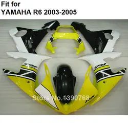 Bodywork kit for Yamaha YZF R6 2003 2004 2005 green black white motorcycle parts fairings kit YZFR6 03 04 05 BC07