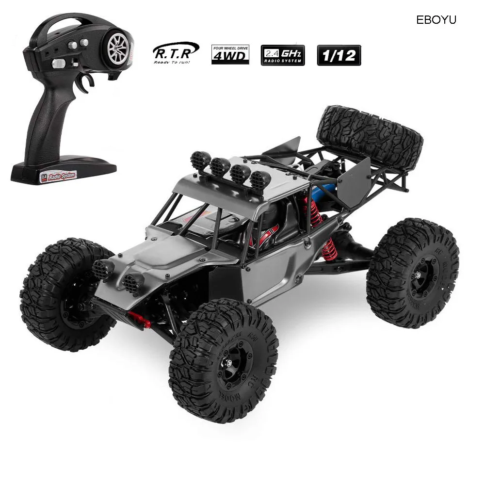 Feiyue FY03H RC Car 1:12 Desert Off-Road Buggy Metal Shell 2.4GHz 4WD 35km/h High Speed Remote Control Car RTR