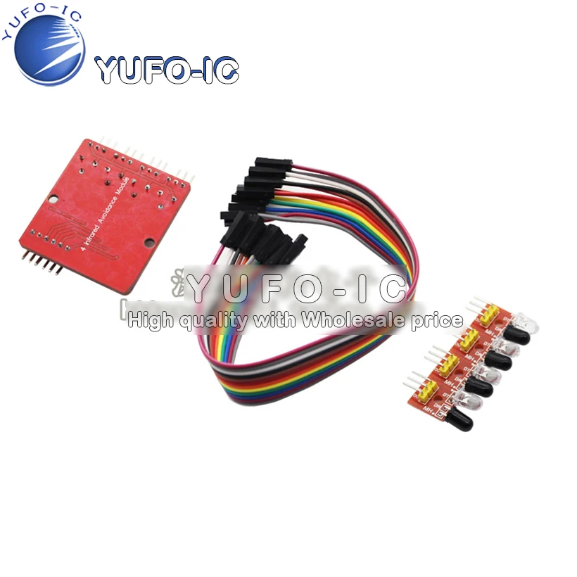 4 Road Infrared tracing/tracking/obstacle Avoidance module/patrol module/car/robot Sensors