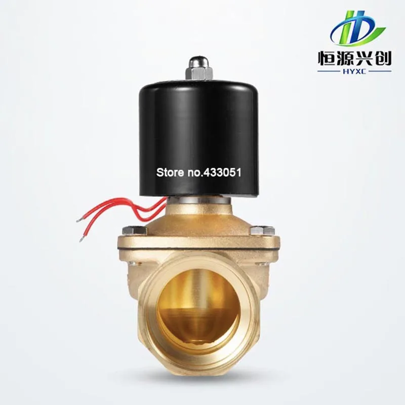 1/4",1/8",1/2",3/4",1",2", AC220V, DC12V/24V Электрический электромагнитный клапан Пневматический клапан для воды, масла, воздуха, NC