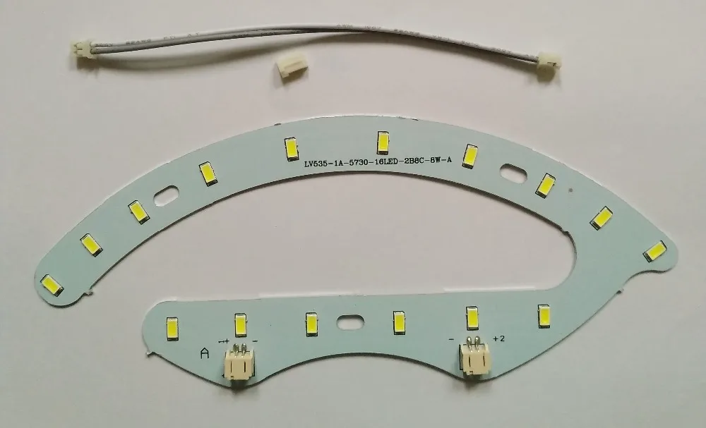 LED JHC 2 zestawy 2D wymienne źródło światła LED do lampy sufitowej 8W 220V z magnesem Led Lights wymiana PCB ze sterownikiem