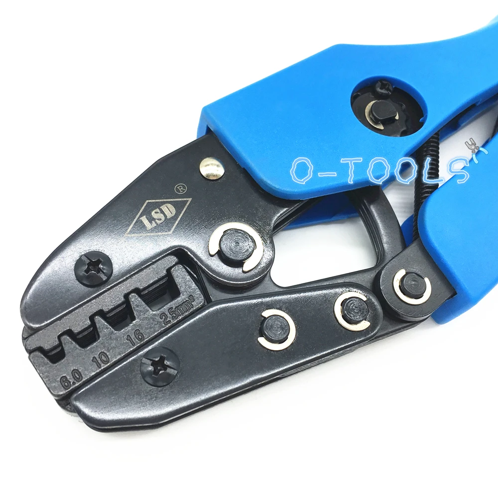 Electrical crimper cable ferrules crimping pliers wire cord end sleeve terminals cimping tool 6-25mm² AN-0625WF