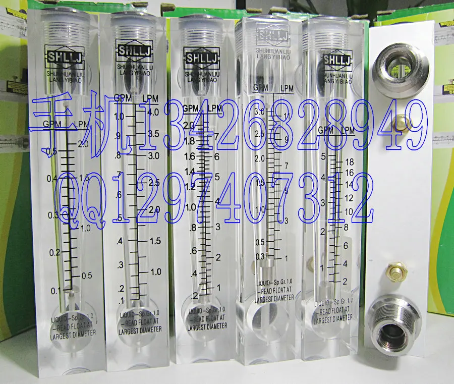 0.2-1GPM0.2-1GPMstainless steel joint LZM-15 panel water meter 0.2-1GPM