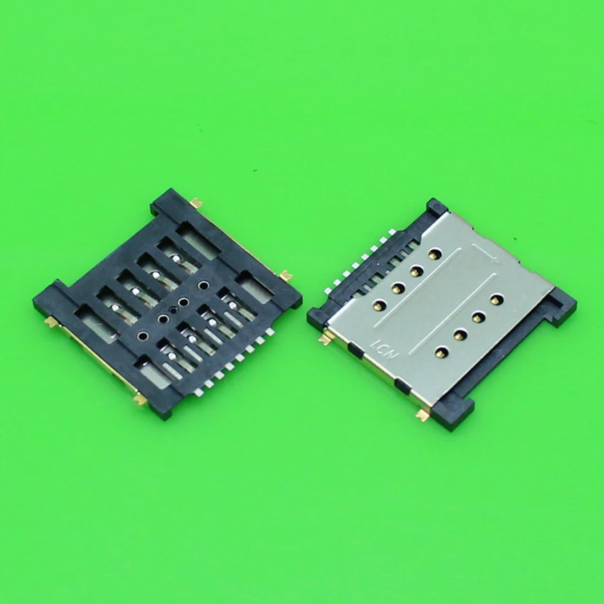 ChengHaoRan 1 Piece High quality replacement sim card socket for Huawei G606 and for coolpad 7728 tray holder connector.KA-199