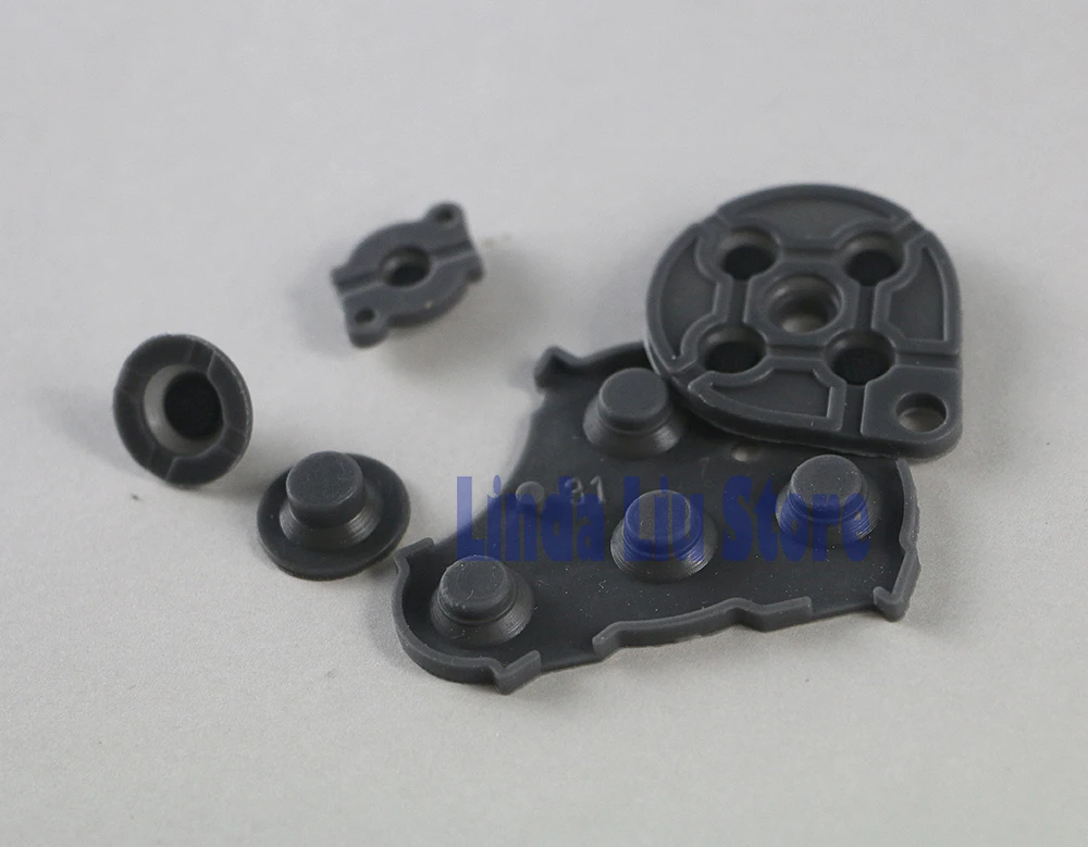 ChengChengDianWan 5 компл./лот для контроллера Nintend GameCube NGC, проводящая силиконовая кнопка, замена