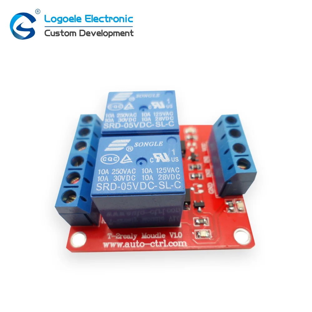 3V 5V 12V 24V Relais Module High Low Level Trigger 2 Channel Way Apparaten Relais Expansie board