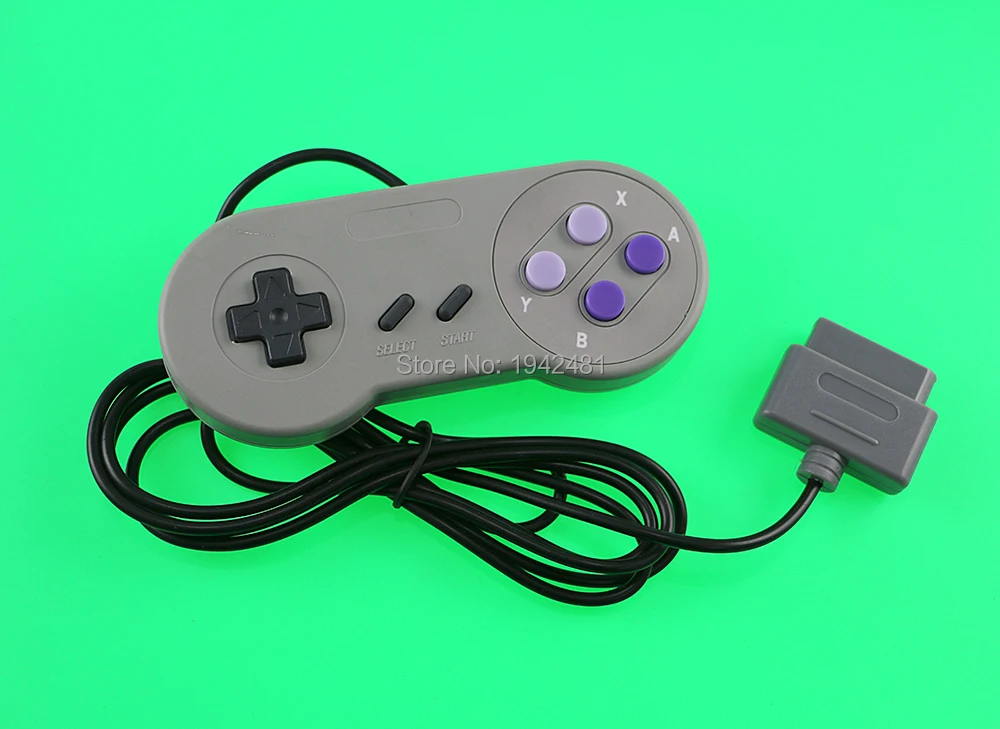 1 قطعة استبدال تحكم غمبد لنينتندو سوبر SNES نظام تحكم المقود