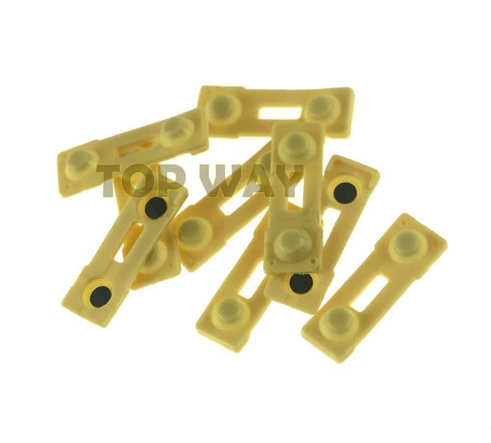 1000 teile/los Für Playstation 2 Controller Taste Ersatz-Kit Für PS2 L2 R2 D Pad ABXY Gummi Tasten ChengChengDianWan