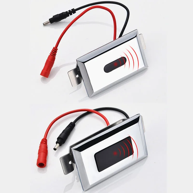 Infrared automatic integrated Sensor urinal,Toilet concealed Sensor urinal flush valve,standing urinal solenoid valve,J18047