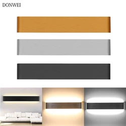 Rectangle Led Wall Lamp Bedside Sconces 4W/8W/14W/18W Indoor Light Lamp 110V 220V Aluminum Living Room Bathroom Mirror Light